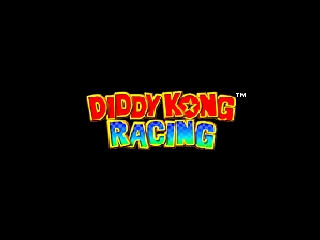 Diddy Kong Racing title screen for Nintendo 64